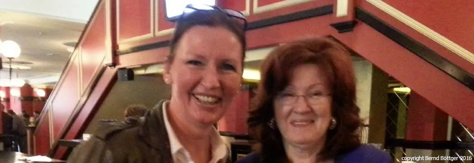 Paartherapeutin Kerstin Böttger mit EFT-Gründerin Dr. Sue Johnson